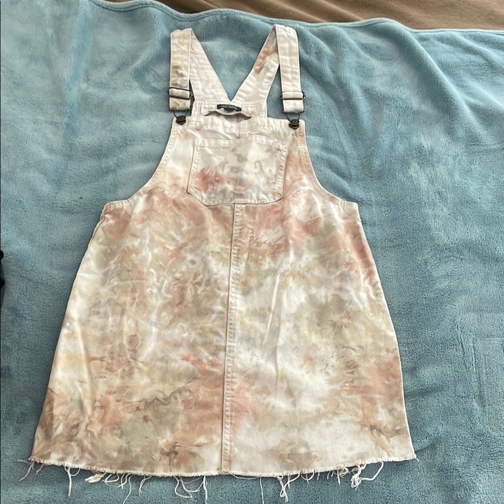 Wild Fable tie dye overalls